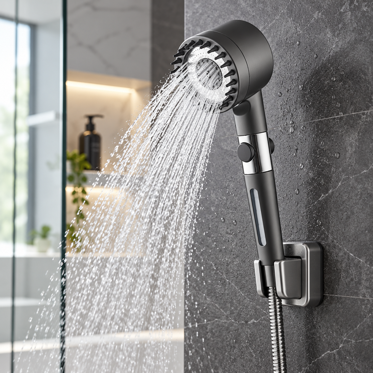CloudJet - the filtered, high pressure shower head