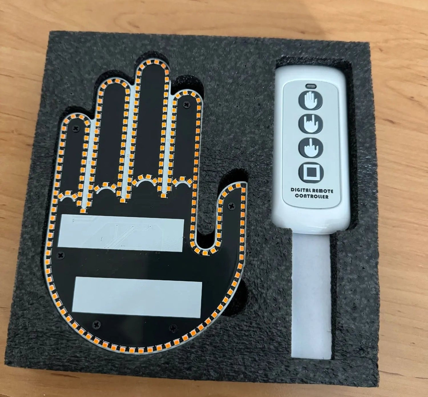BackHand with included wireless remote
