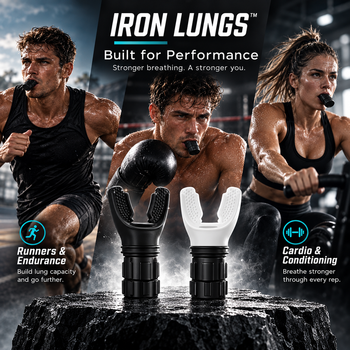 Iron Lungs™ Breathing Trainer