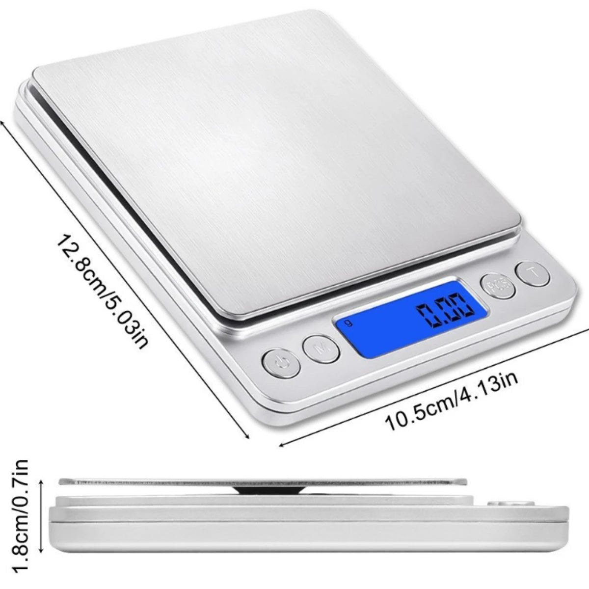 Mini Digital Kitchen Scale 3000g x 0.1g for Cooking, Jewelry, and more