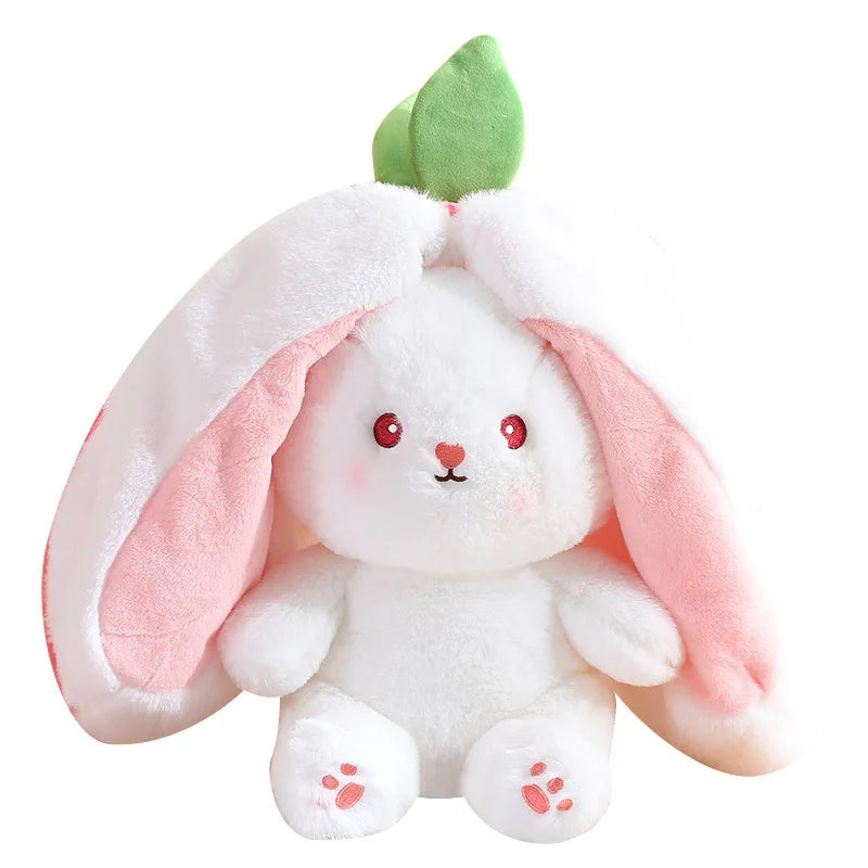 Cute Plush Bunny - turns inside out into a fruit!